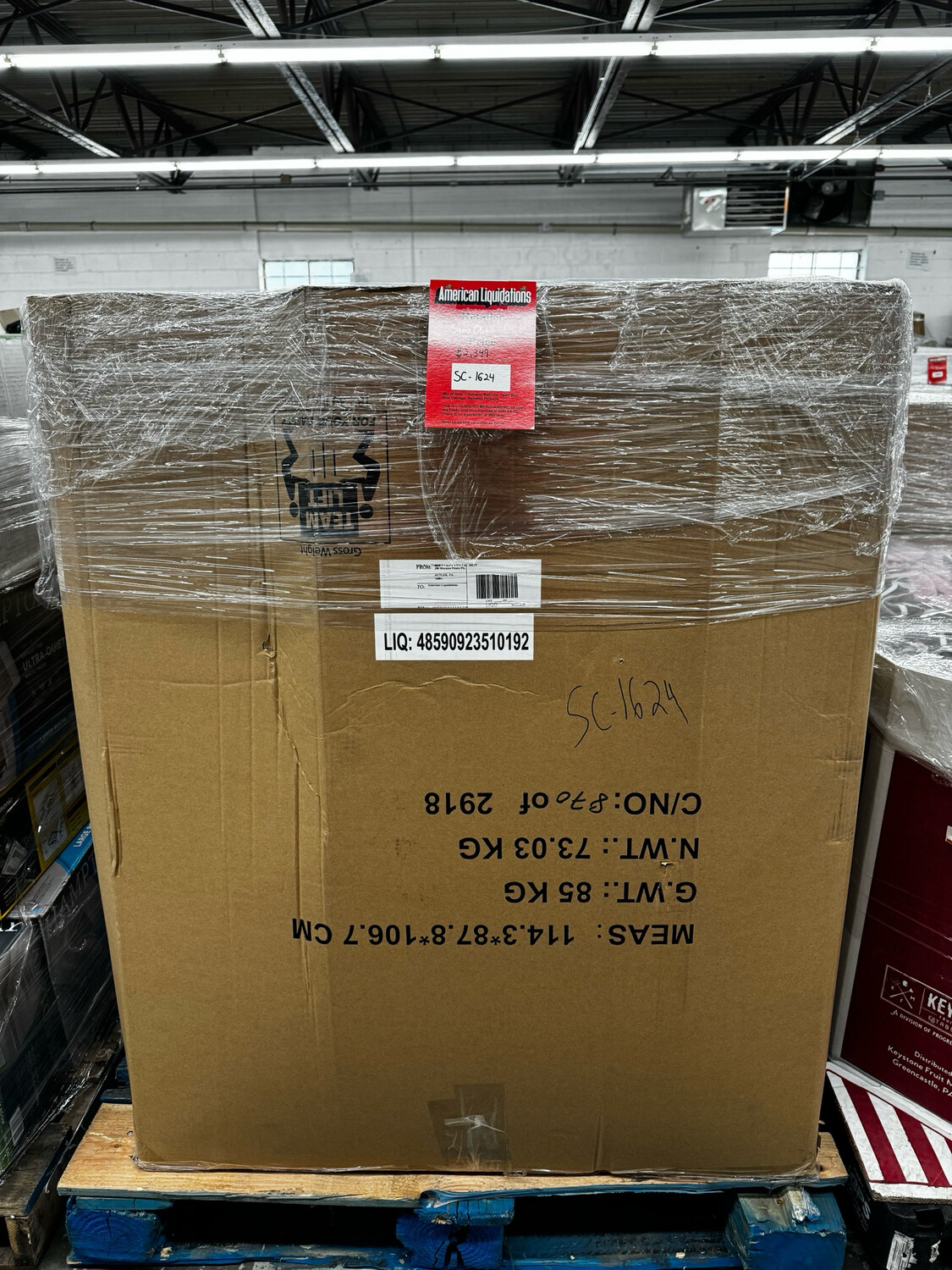 SAMS CLUB MIXED CLOTHING PALLET - SC-1624 SAMS CLUB MIXED CLOTHING PALLET - SC-1624